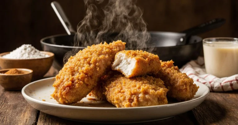 Temp Oil Fried Chicken