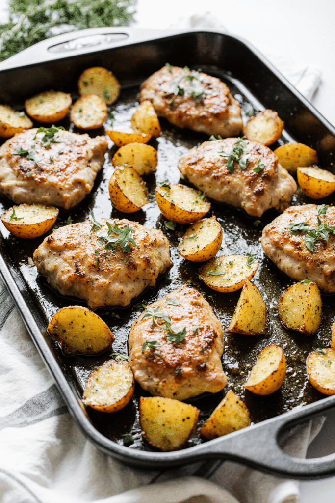 Greek Chicken And Potatoes