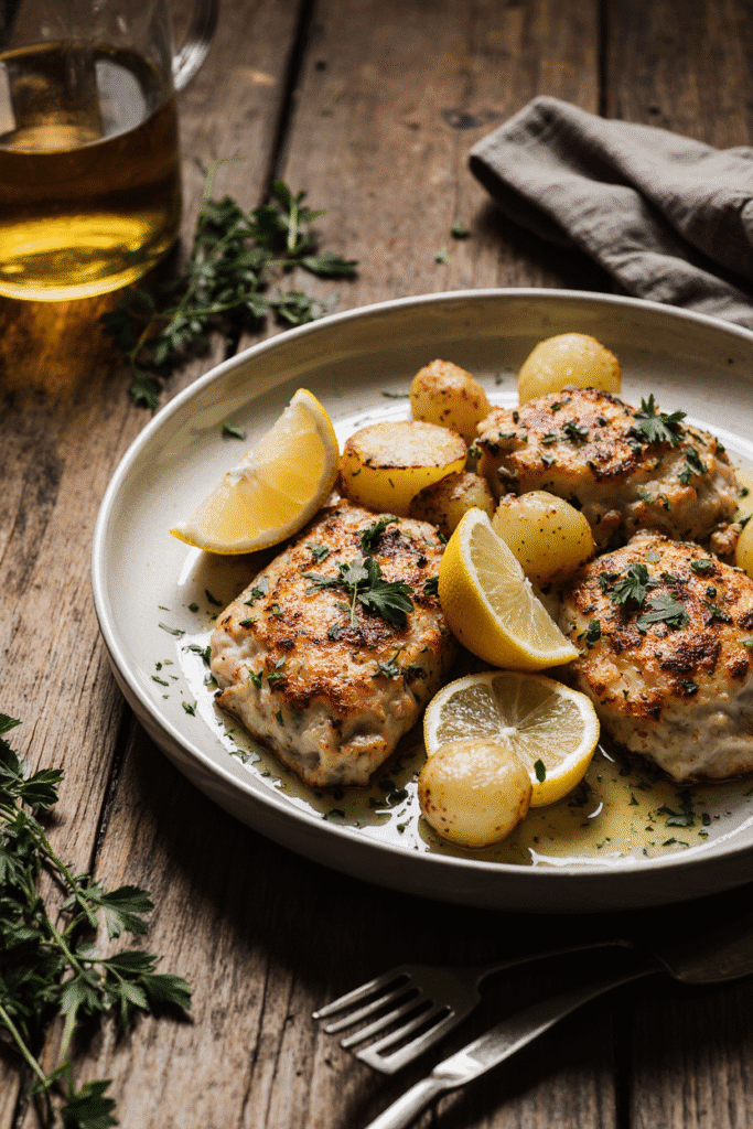 Greek Chicken And Potatoes