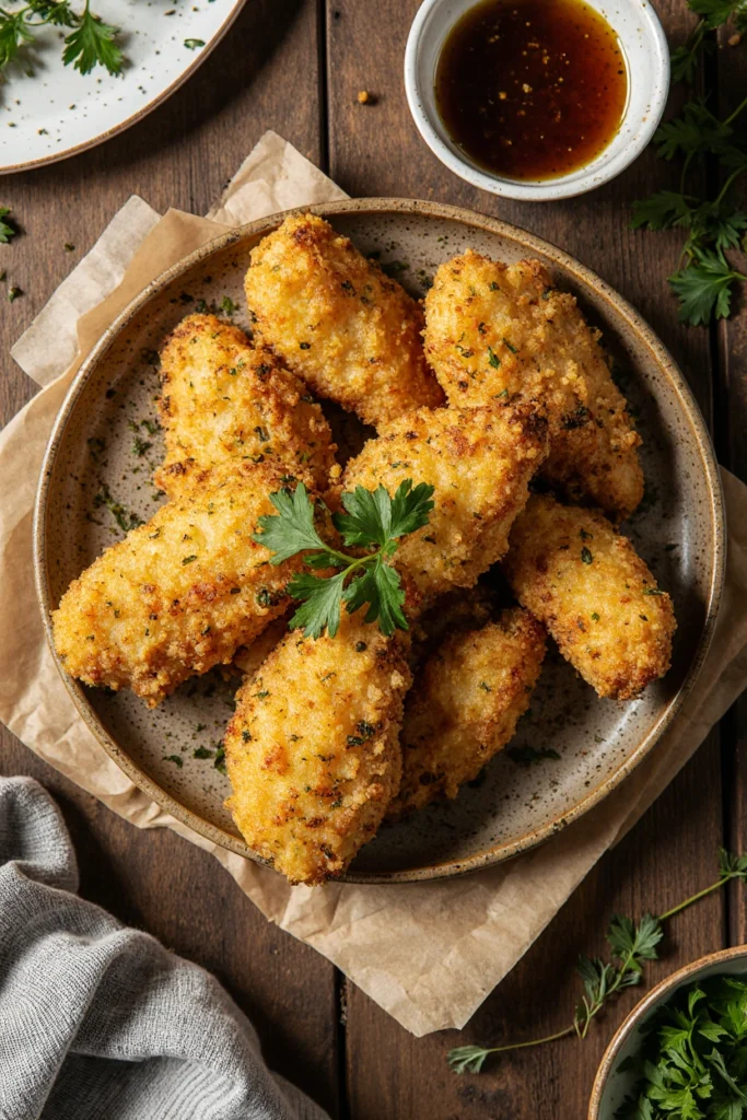 Temp Oil Fried Chicken