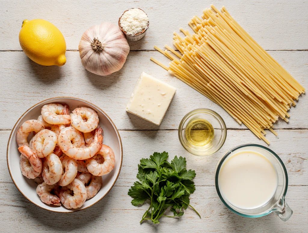 creamy shrimp pasta