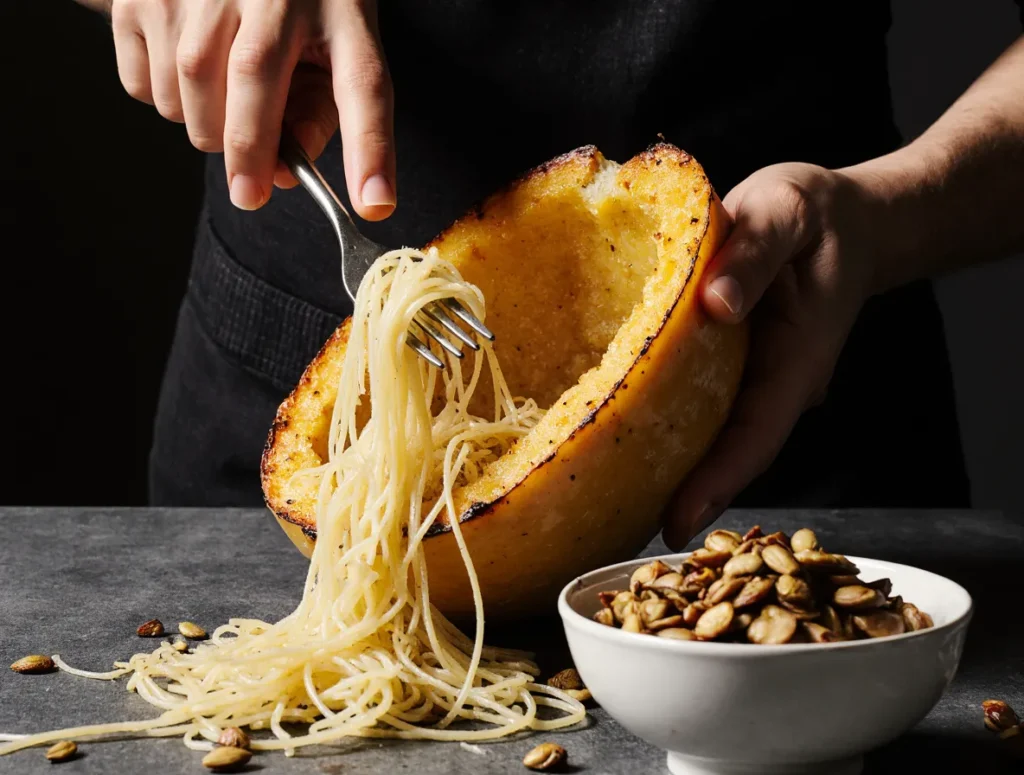 roast spaghetti squash
