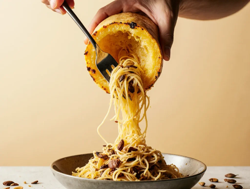 roast spaghetti squash