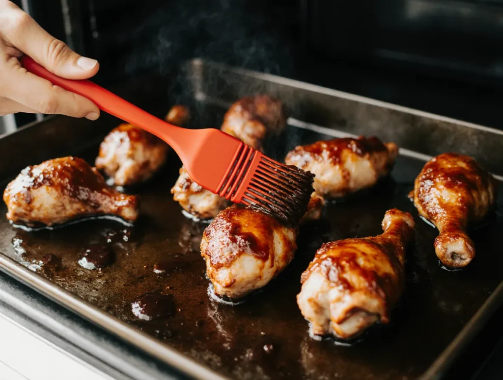 bbq chicken drumsticks in oven