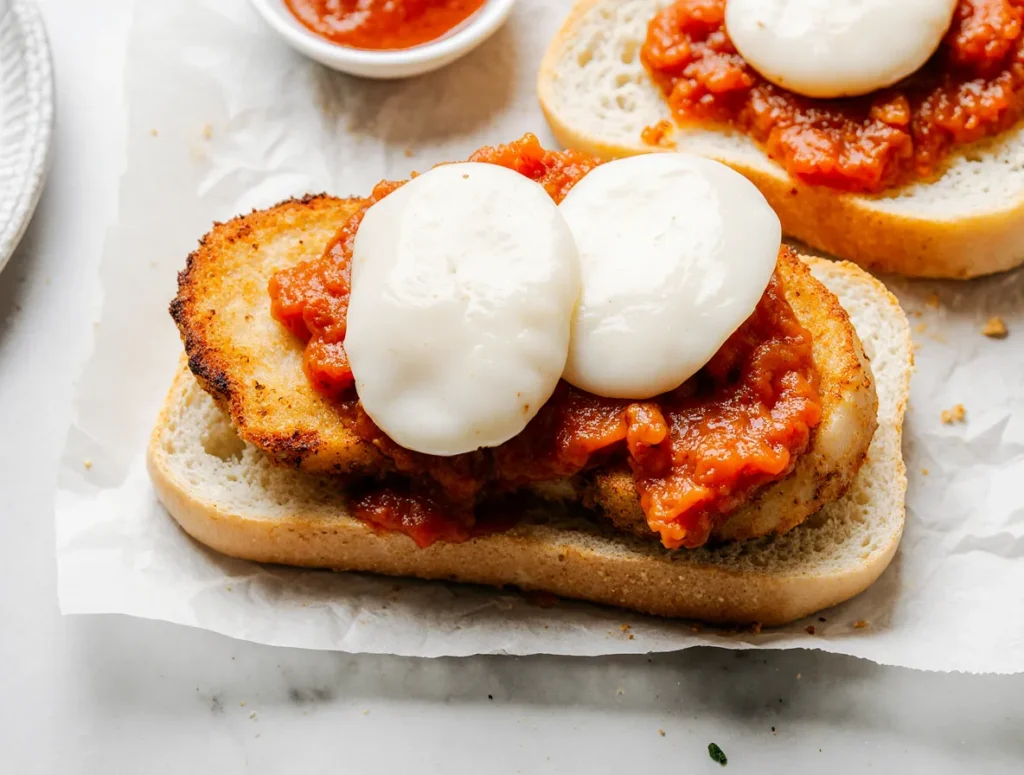 chicken parm sandwich
