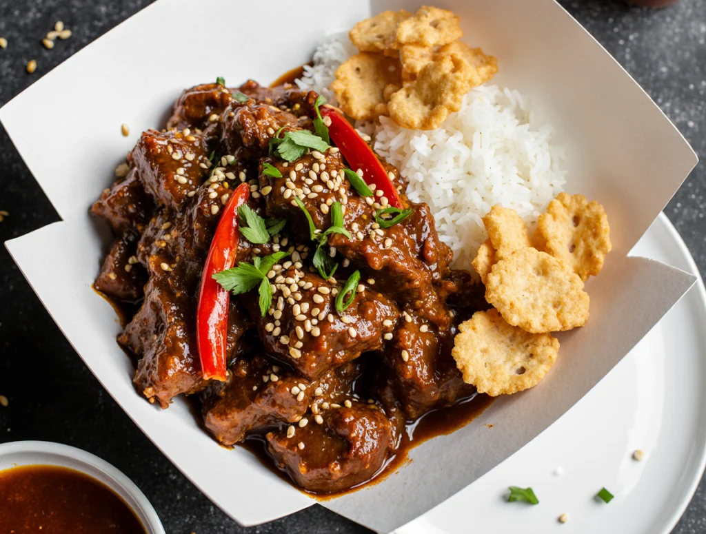 crispy chilli beef