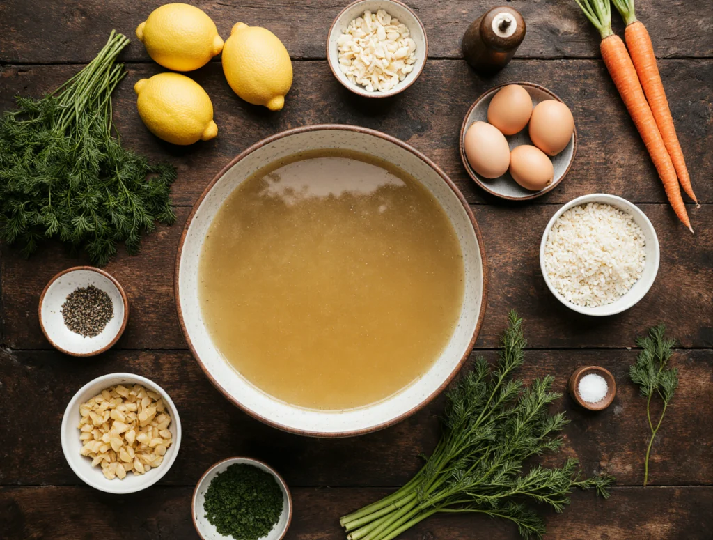 greek lemon chicken soup