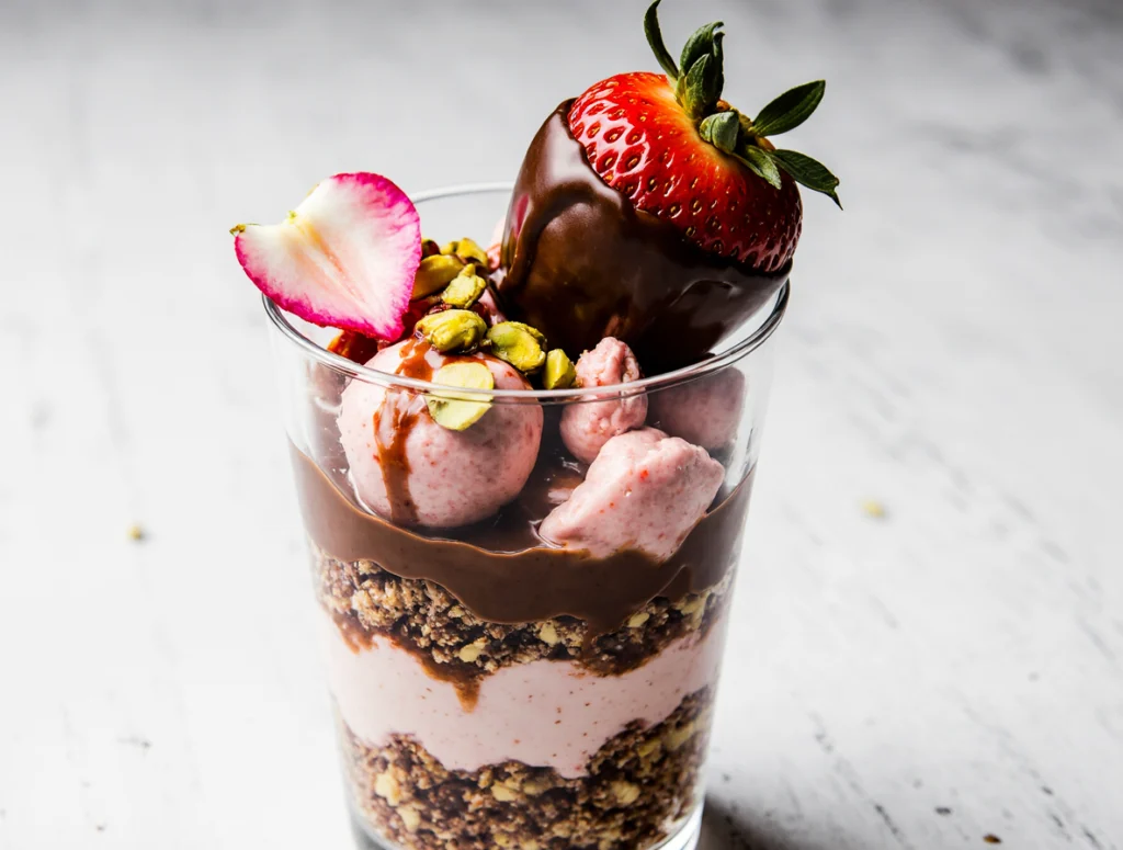 dubai chocolate strawberries