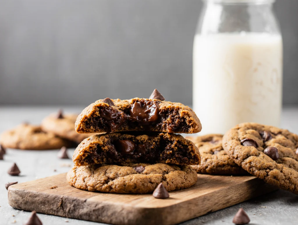 double chocolate chip cookies
