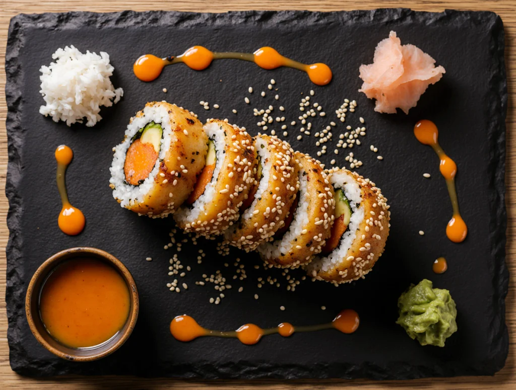 sweet potato roll sushi