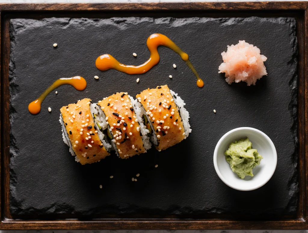 sweet potato roll sushi