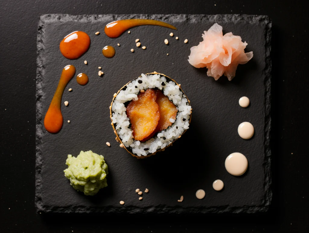 sweet potato roll sushi