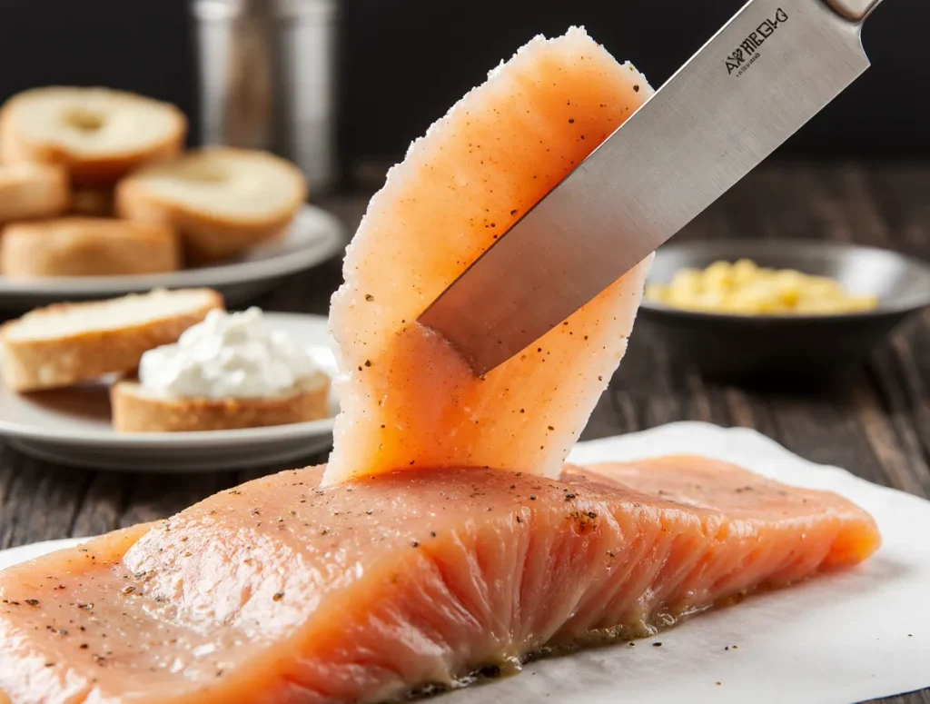 cold smoked salmon