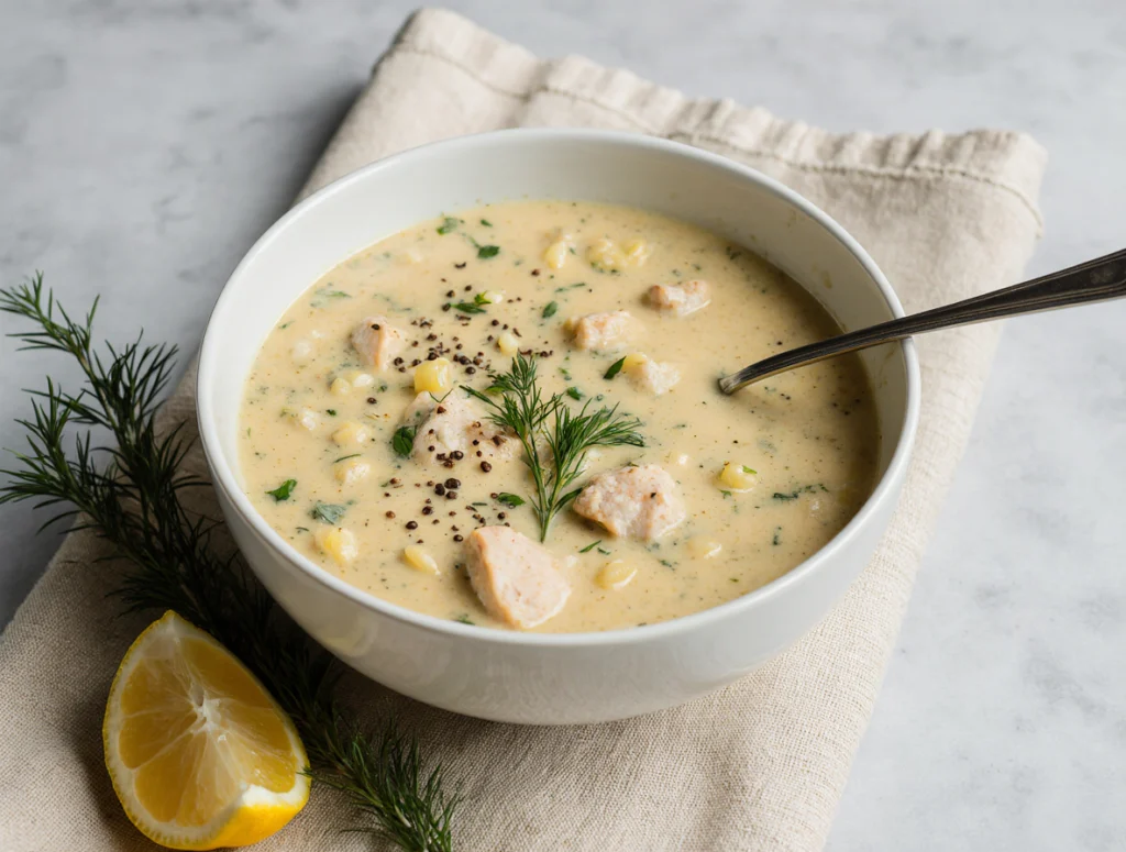 greek lemon chicken soup