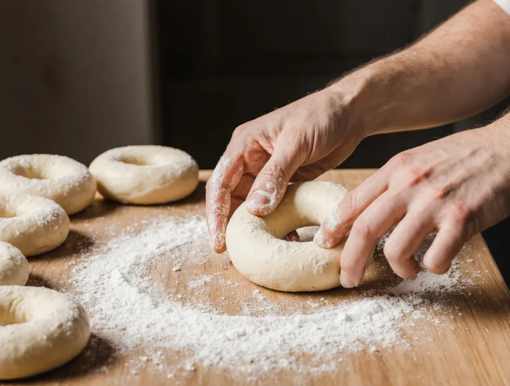 sourdough bagels recipe