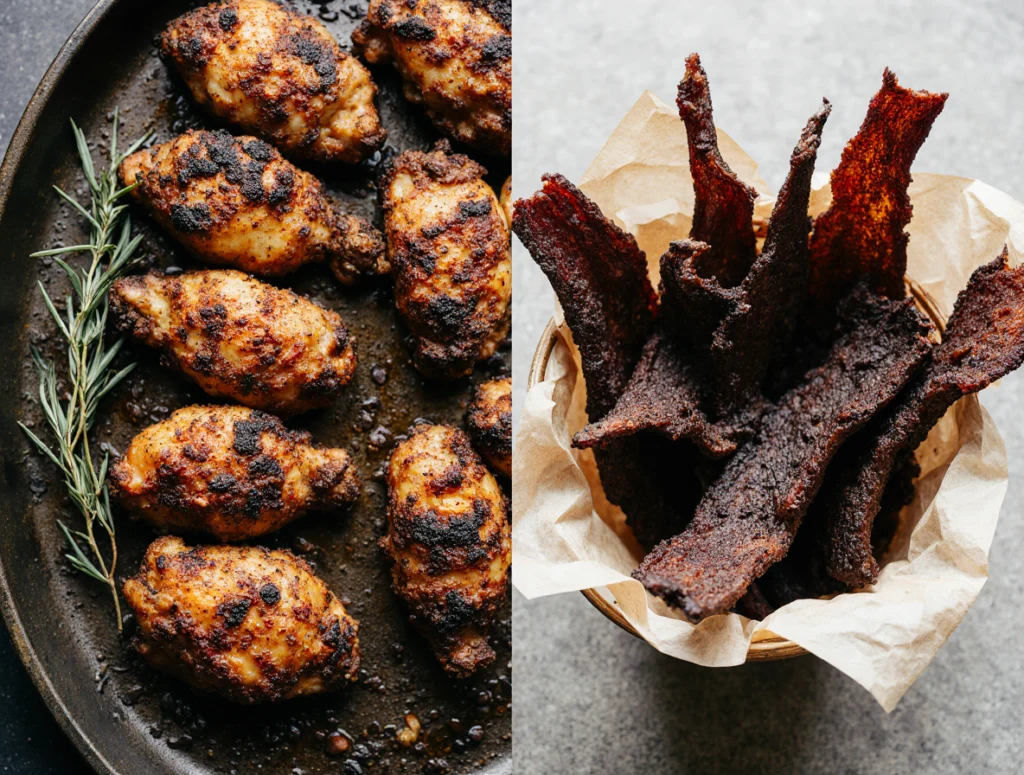 chicken jerky